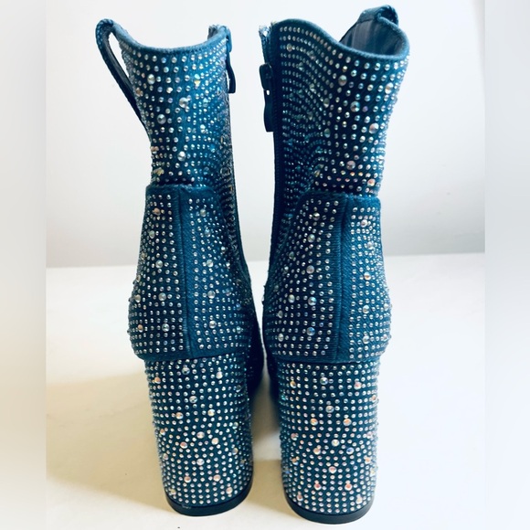 TOP GUY SHOES Alias Rhinestone Western Boot - Picture 14 of 16